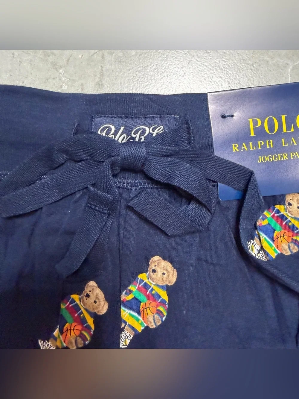 Polo Ralph Lauren Mens Polo Bear Basketball Jogger Lounge Pants- Size XL NWT